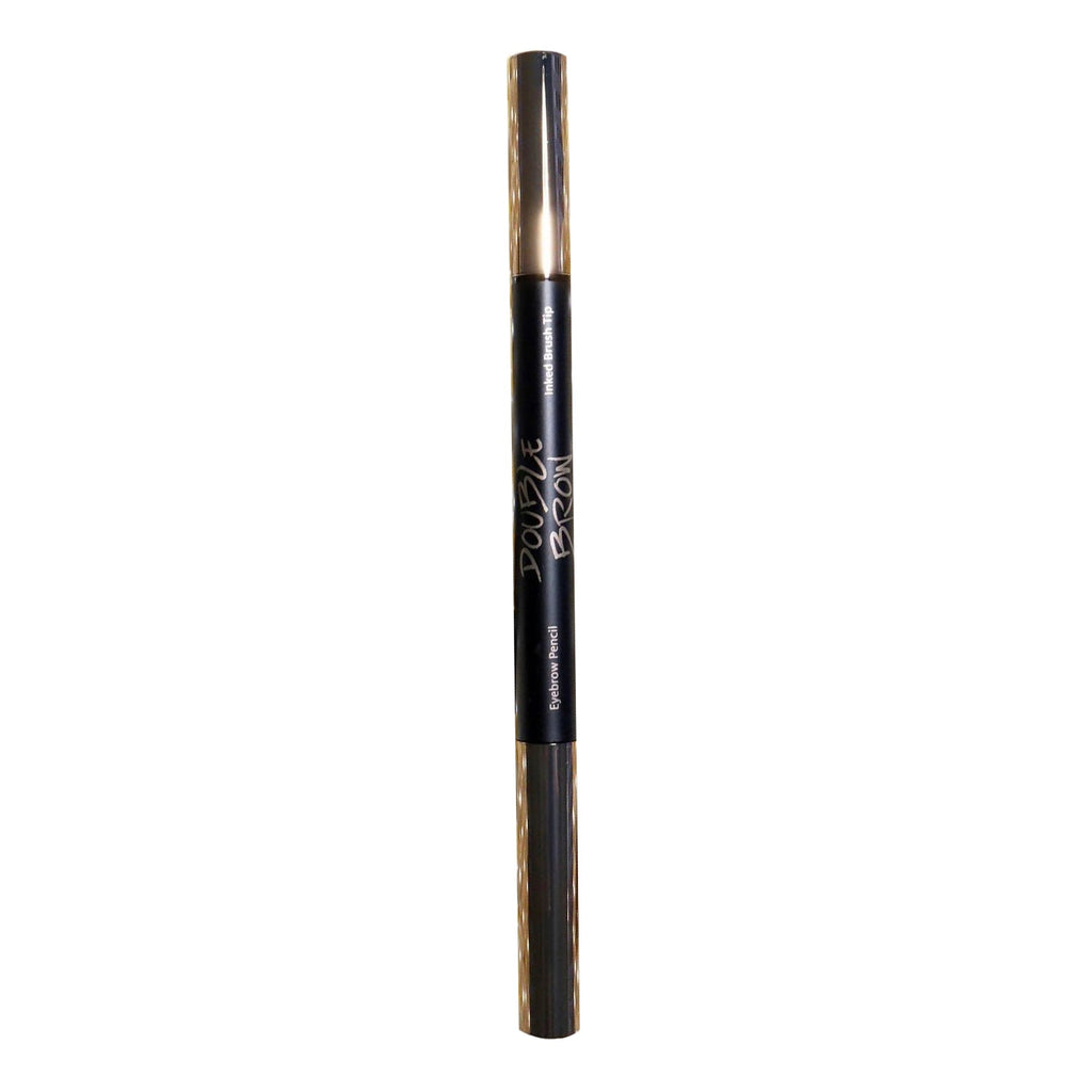 Double Brow 2 in 1 Pencil & Inked Brush Dark Brown - ikatehouse