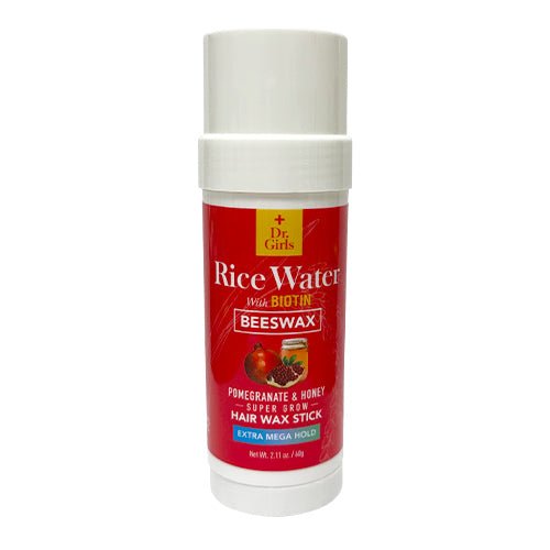 Dr.Girls Rice Water Extra Mega Hold Hair Beeswax Stick 2.11oz/ 60g - ikatehouse