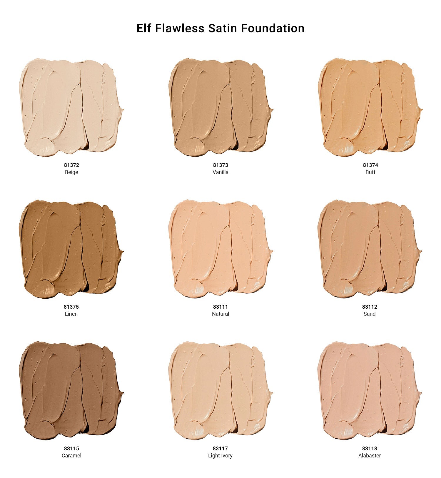 Elf Flawless Satin Foundation 0.68oz – ikatehouse