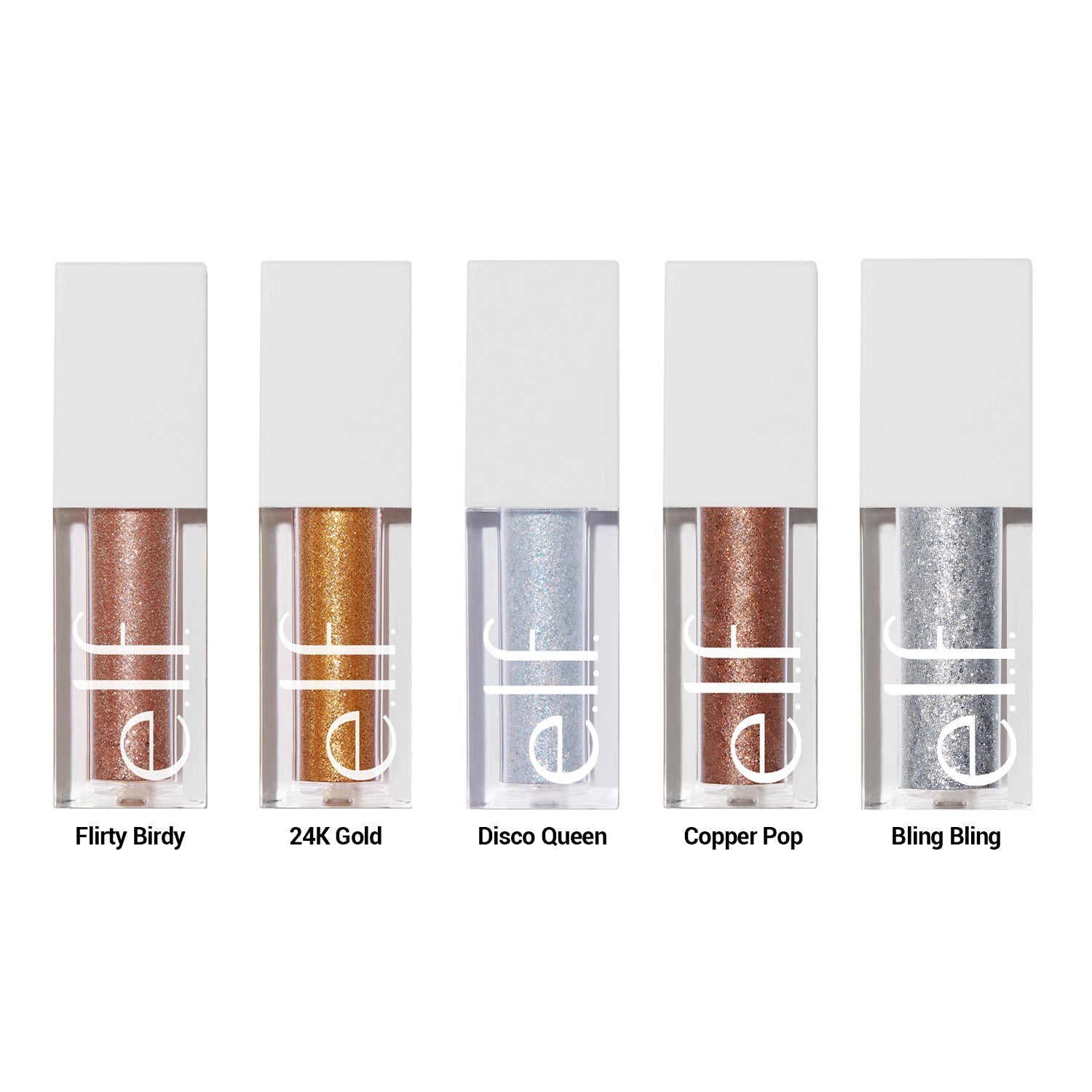 Elf Liquid Glitter Eyeshadow 0.1oz/3ml ikatehouse Elf Liquid Glitter Eyeshadow 0.1oz/3ml ikatehouse