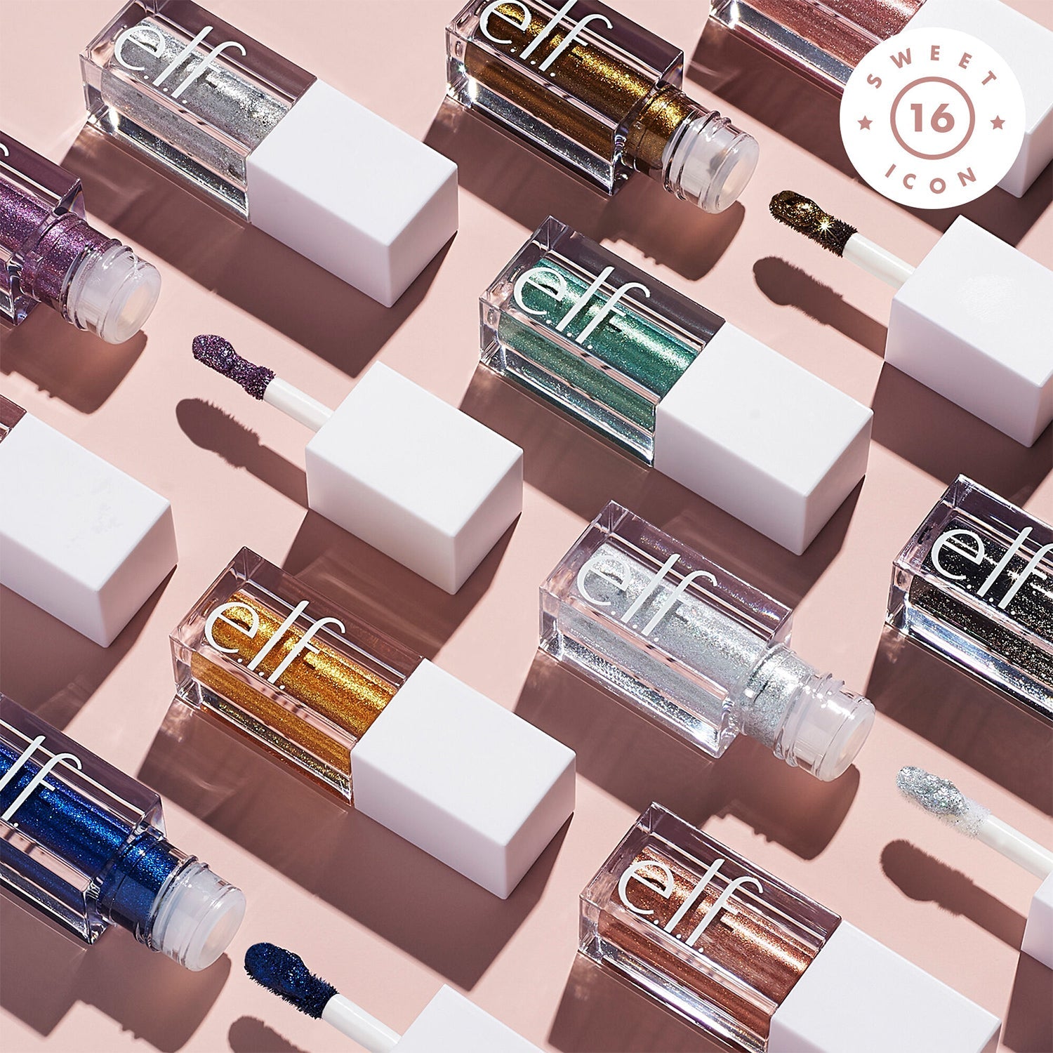 Elf Liquid Glitter Eyeshadow 0.1oz/3ml  ikatehouse
