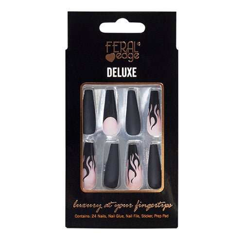 Feral Edge Deluxe Long Nail 24Nails - ikatehouse