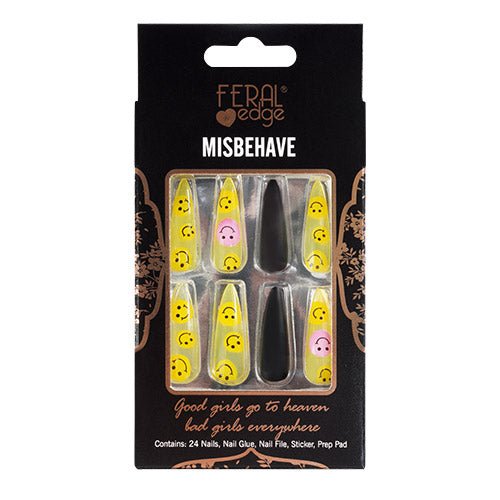 Feral Edge Misbehave Long Nail 24Nails - ikatehouse