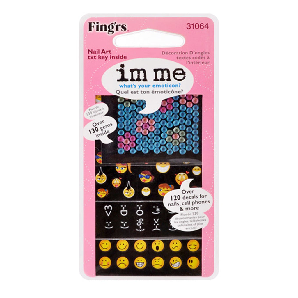 Fingrs Nail Art Im Me What's your emoticon? - ikatehouse