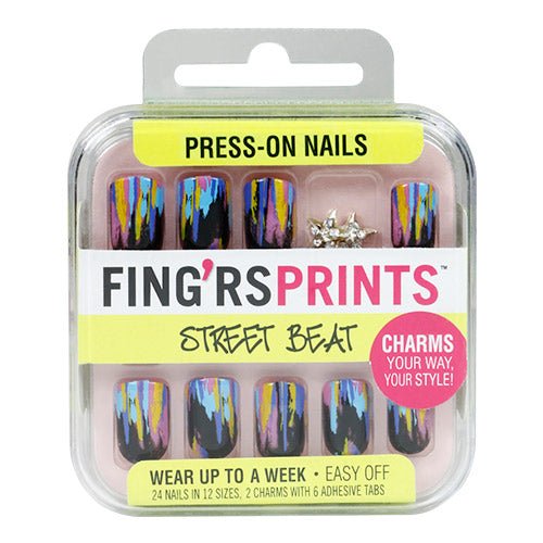 Fingrs Prints Press-On Nails - ikatehouse