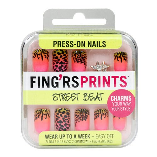 Fingrs Prints Press-On Nails - ikatehouse