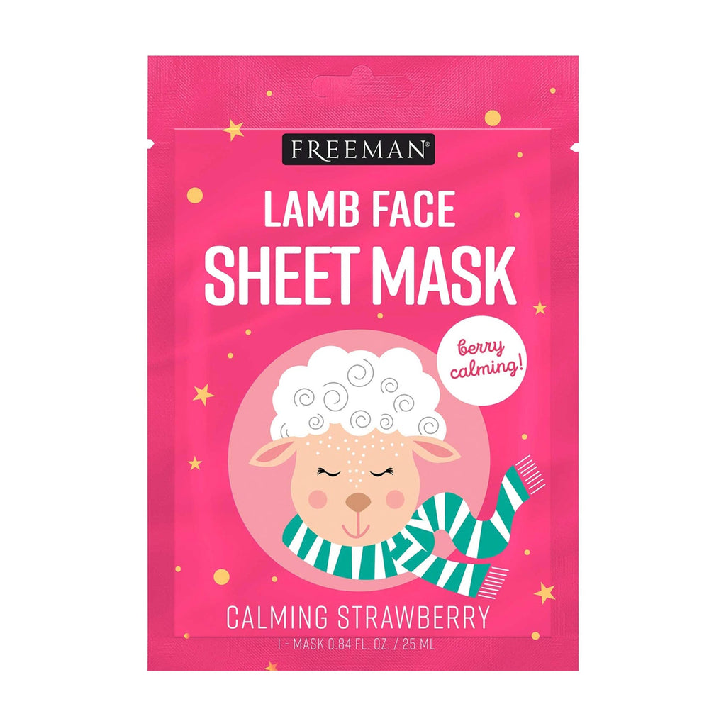 Freeman Lamb Face Strawberry Sheet Mask - ikatehouse