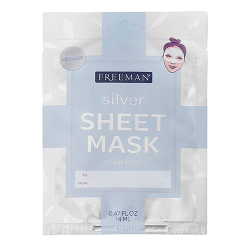 Freeman Metallic Sheet Mask 0.47oz / 14ml - ikatehouse