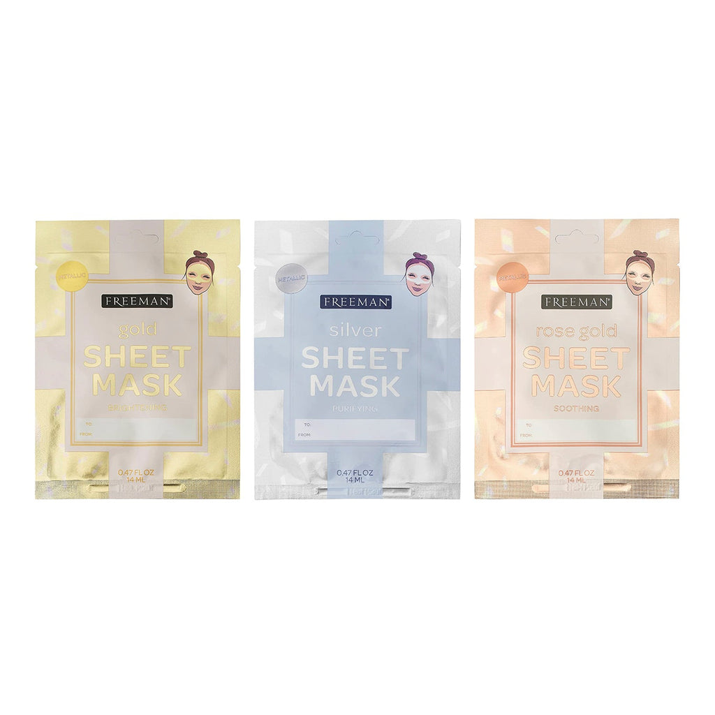 Freeman Metallic Sheet Mask 0.47oz / 14ml - ikatehouse