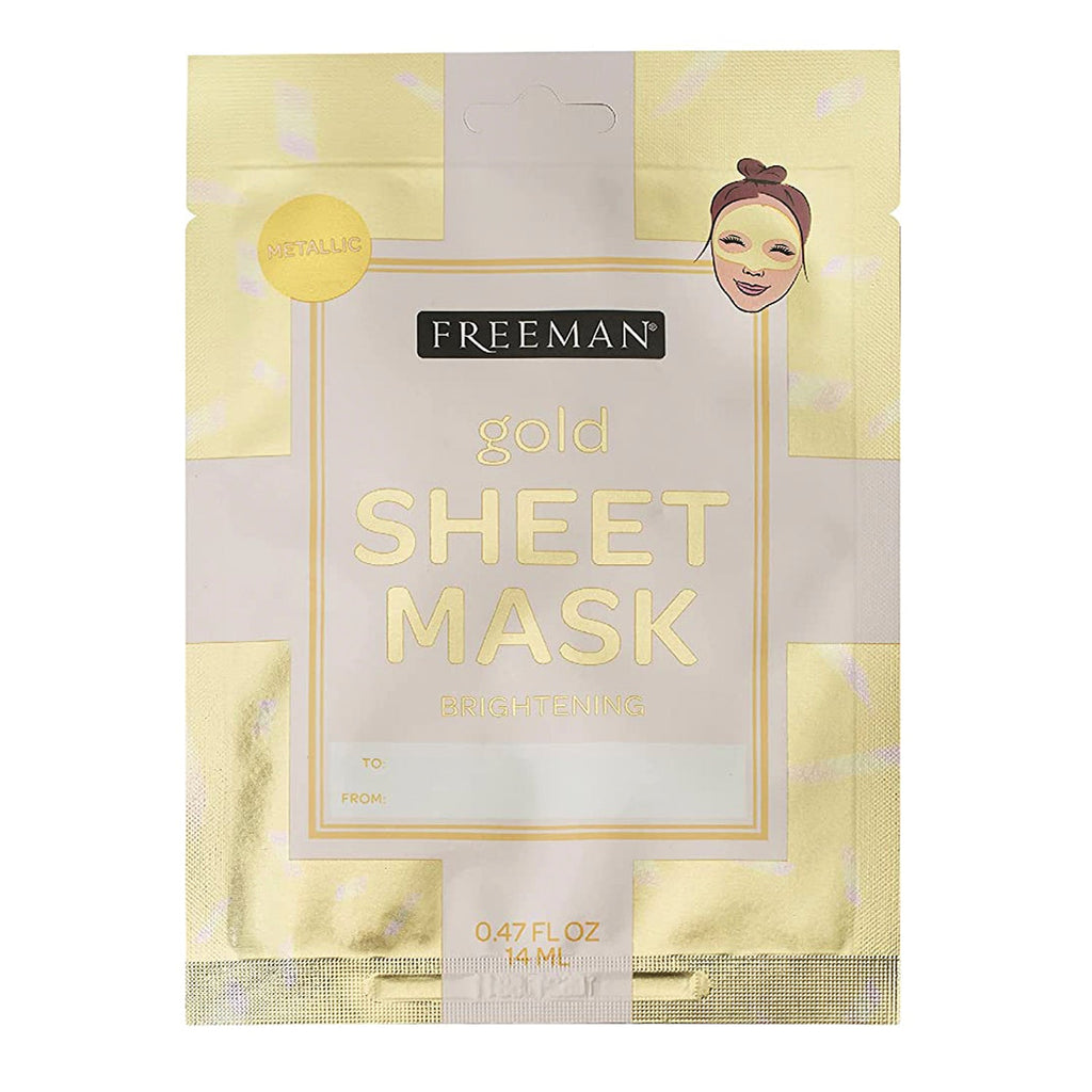 Freeman Metallic Sheet Mask 0.47oz / 14ml - ikatehouse