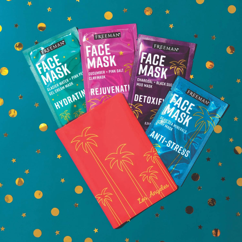 Freeman Passport To Glow 4 Face Masks with Passport Holder - ikatehouse