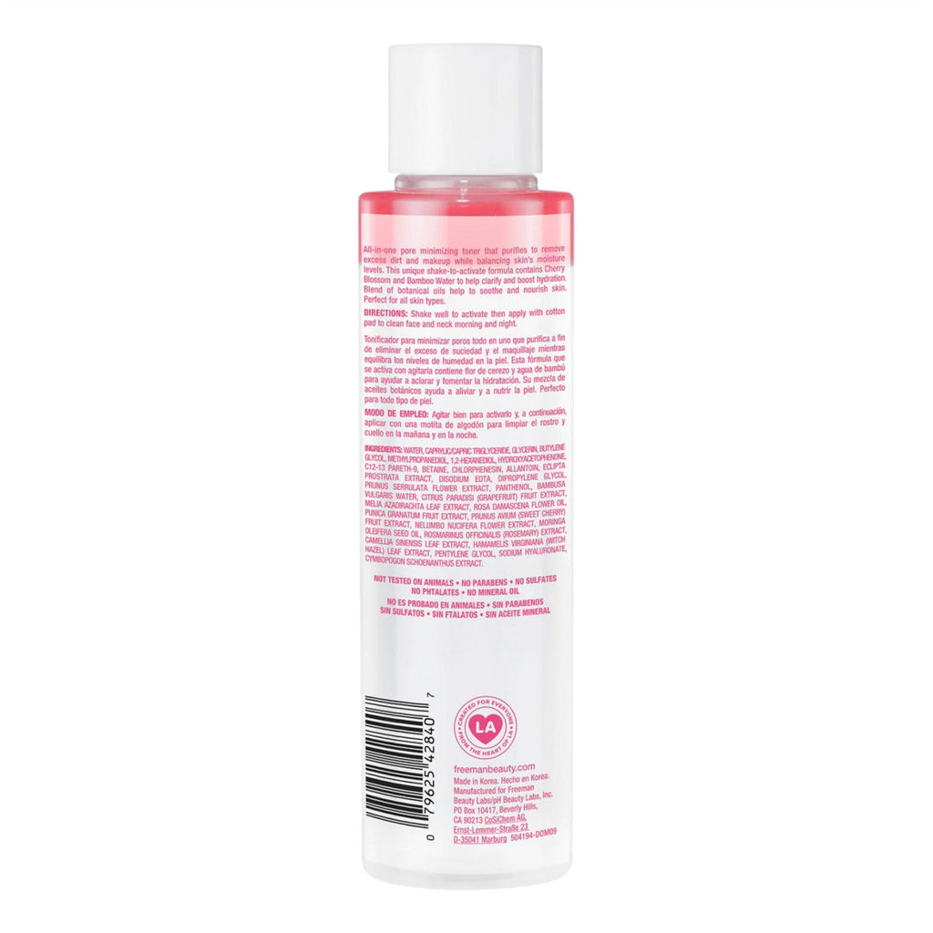 Freeman Pore Minimizer Korean Cherry Blossom Toner 6.1oz/ 180ml - ikatehouse