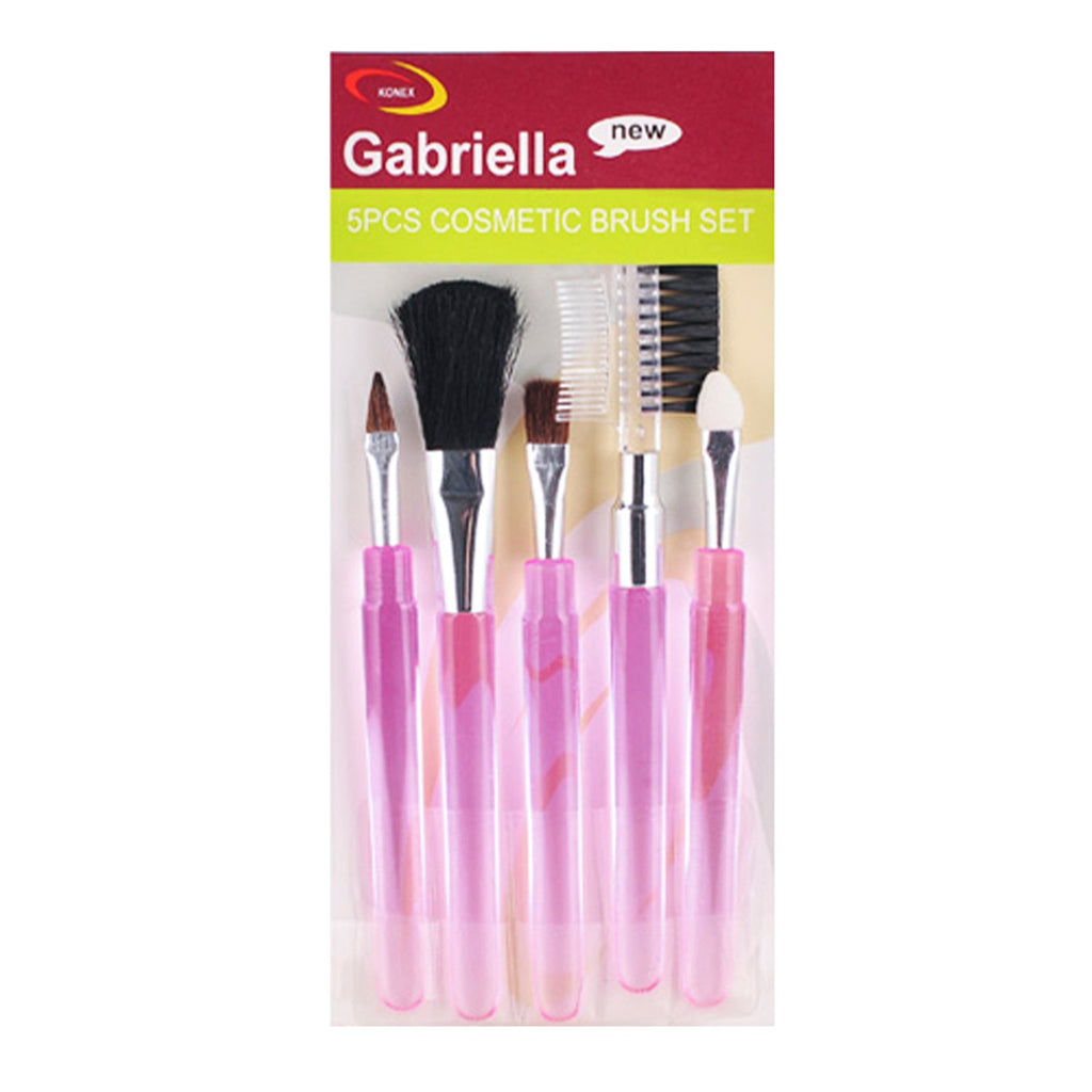 Gabriella 5pcs Cosmetic Brush Set - ikatehouse