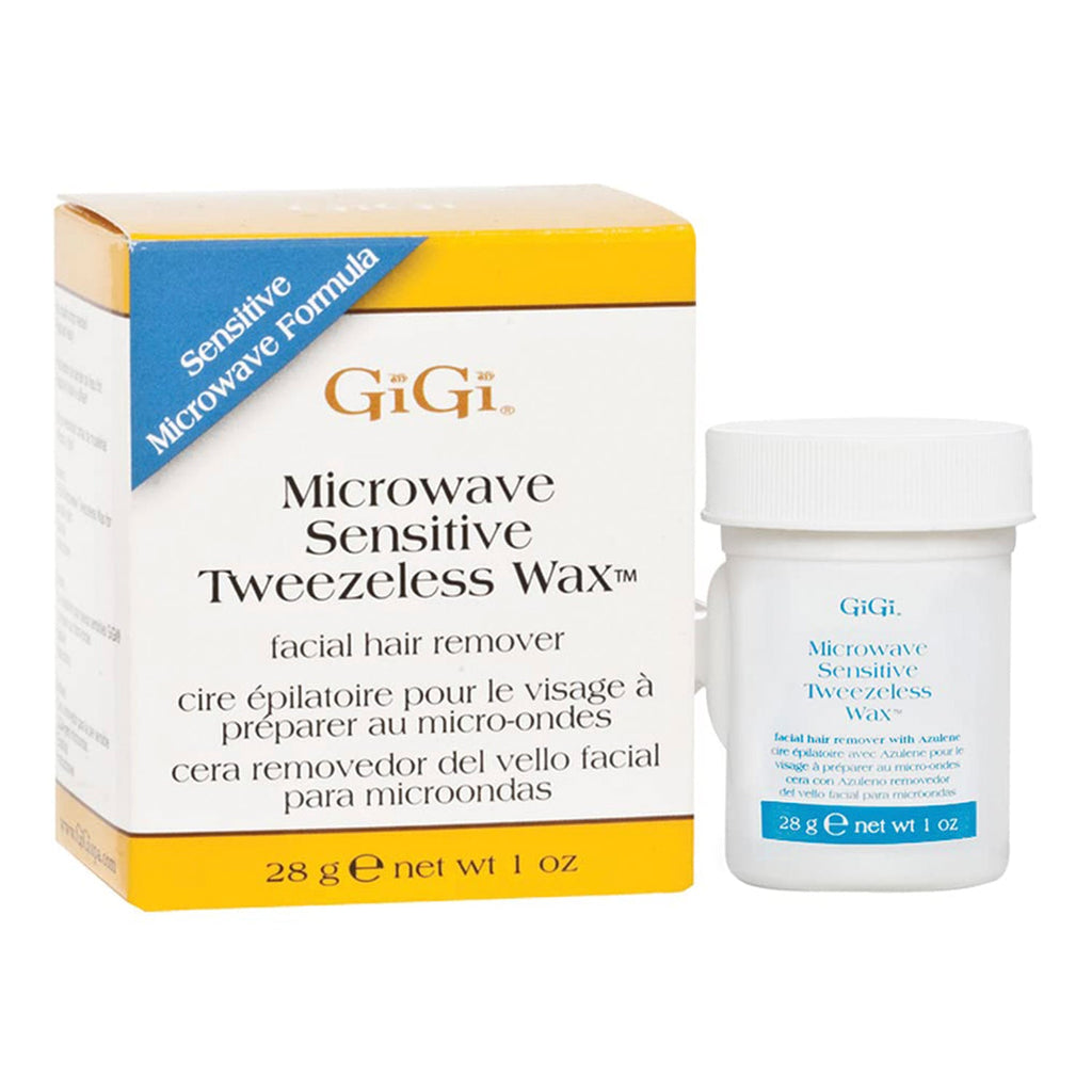 Gigi Microwave Sensitive Tweezeless Wax 1oz - ikatehouse