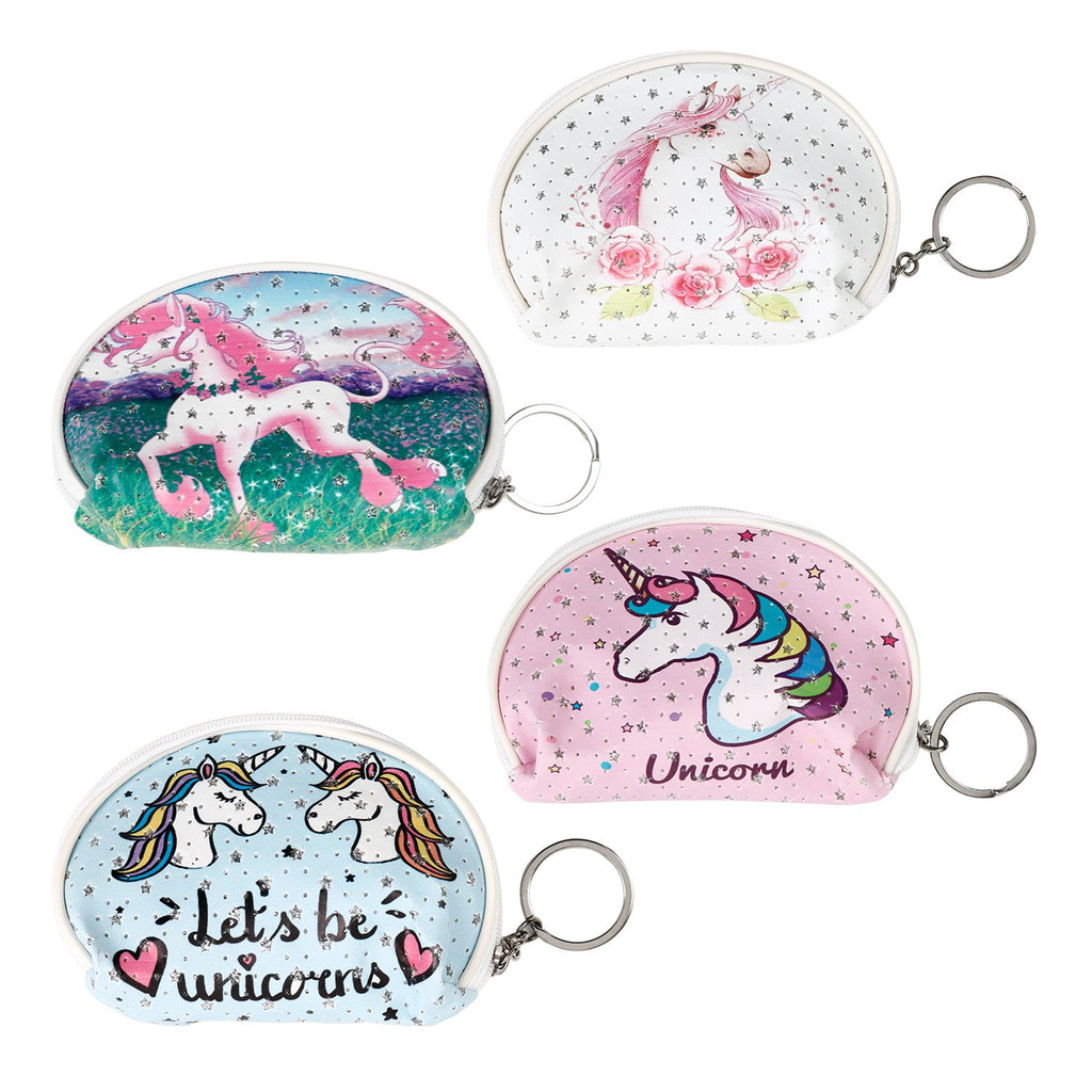 Glitter Unicorn Coin Purse - ikatehouse