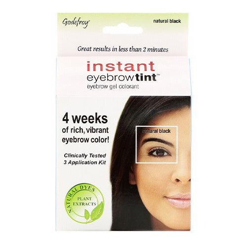 Godefroy Instant Eyebrow Tint 4 Weeks 3 Application Kit - ikatehouse