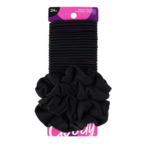 Goody Ouchless Elastics Hair Tie & Scrunchie 24pcs - ikatehouse