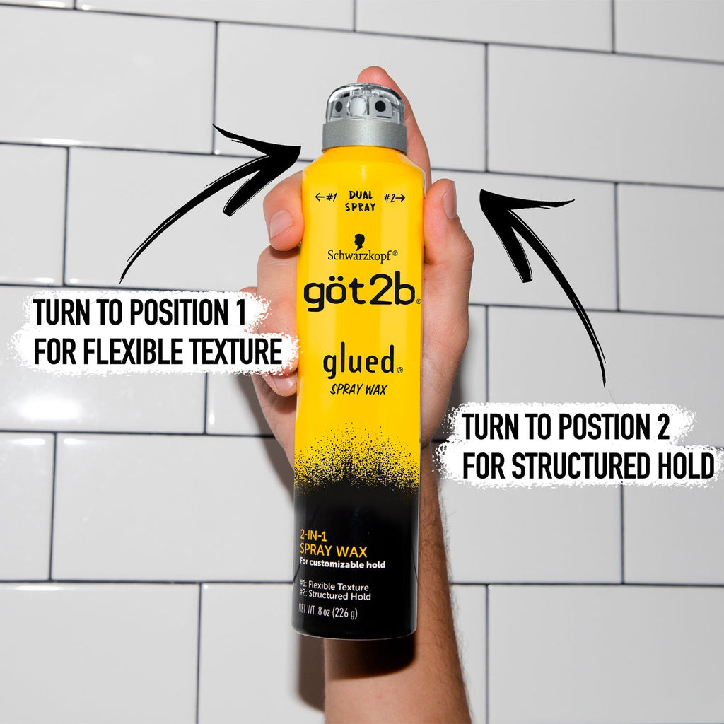 Got2b Glued 2 In 1 Spray Wax 8oz - ikatehouse