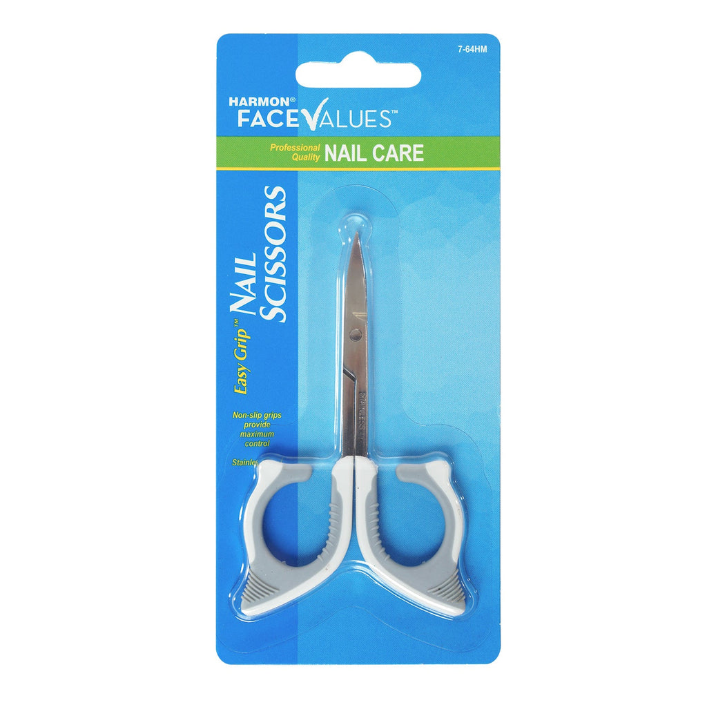 Harmon Face Values Easy Grip Nail Scissors - ikatehouse