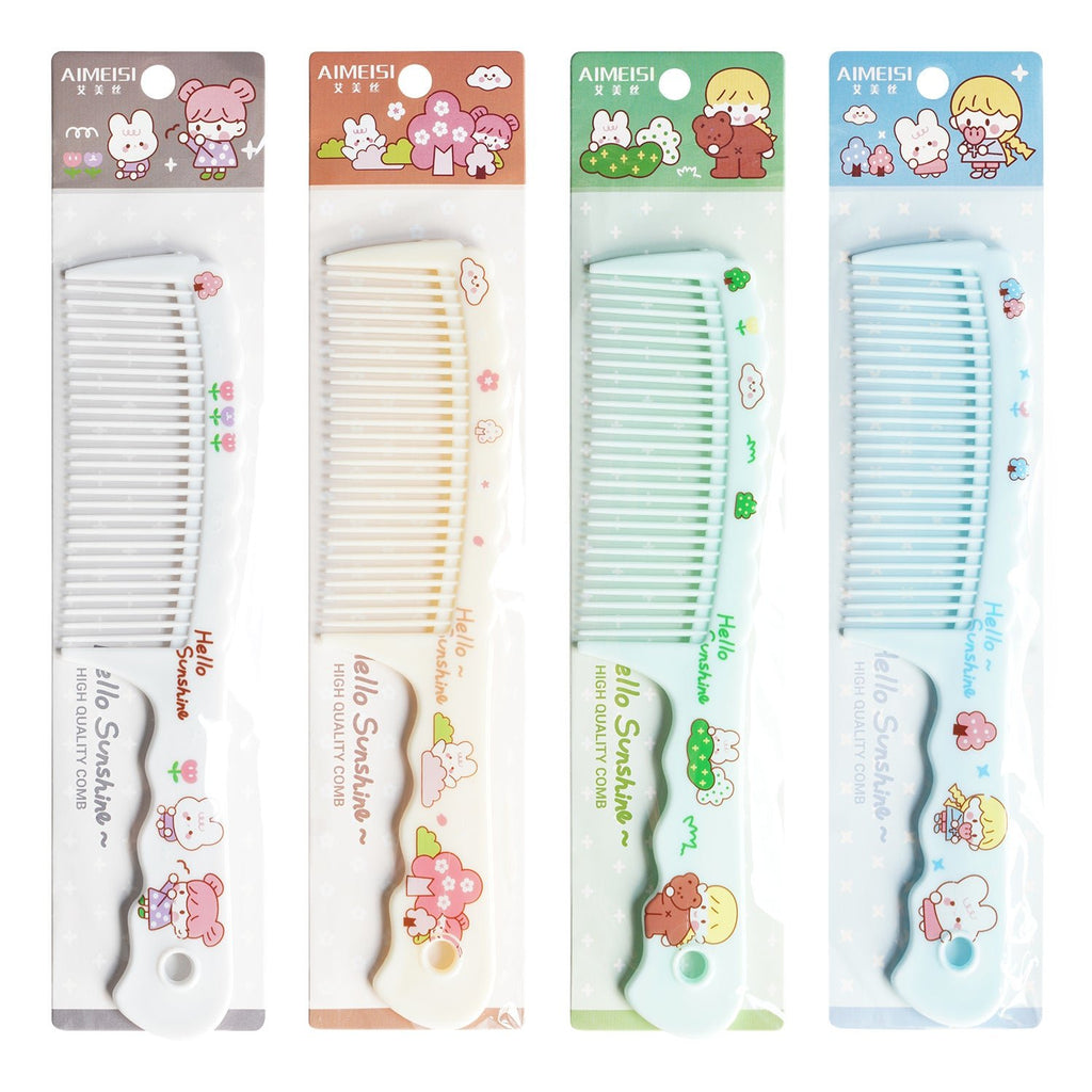 Hello Sunshine Handle Detangling Comb - ikatehouse