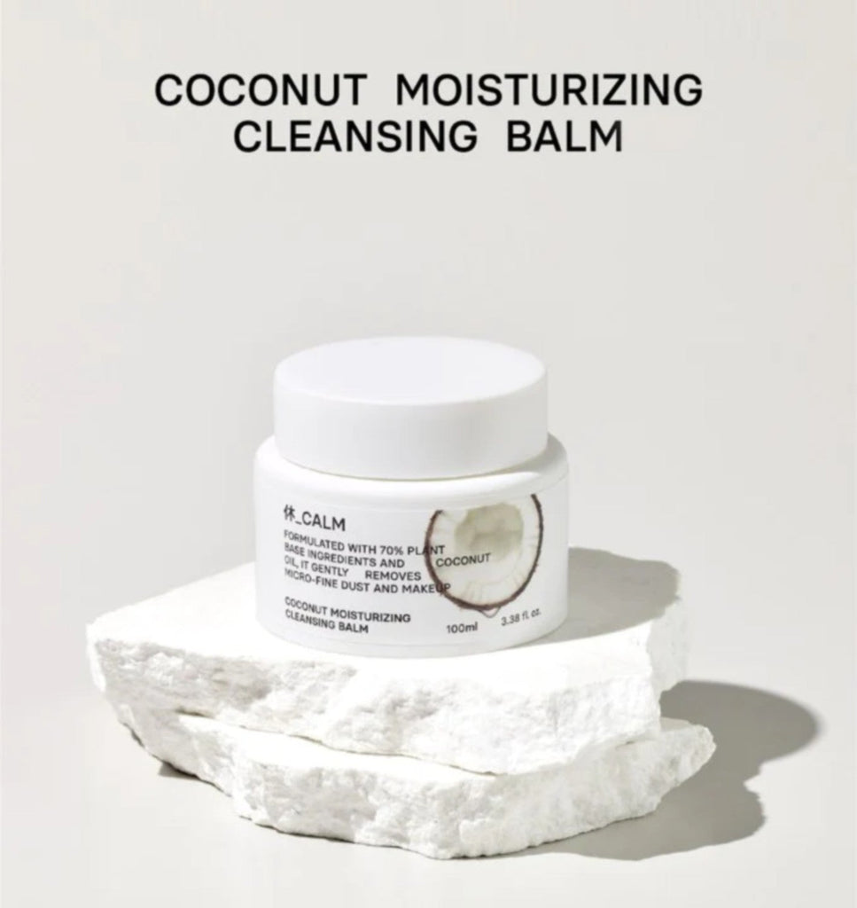 Huecalm Moisturizing Cleansing Coconut Balm 3.38oz/100ml - ikatehouse