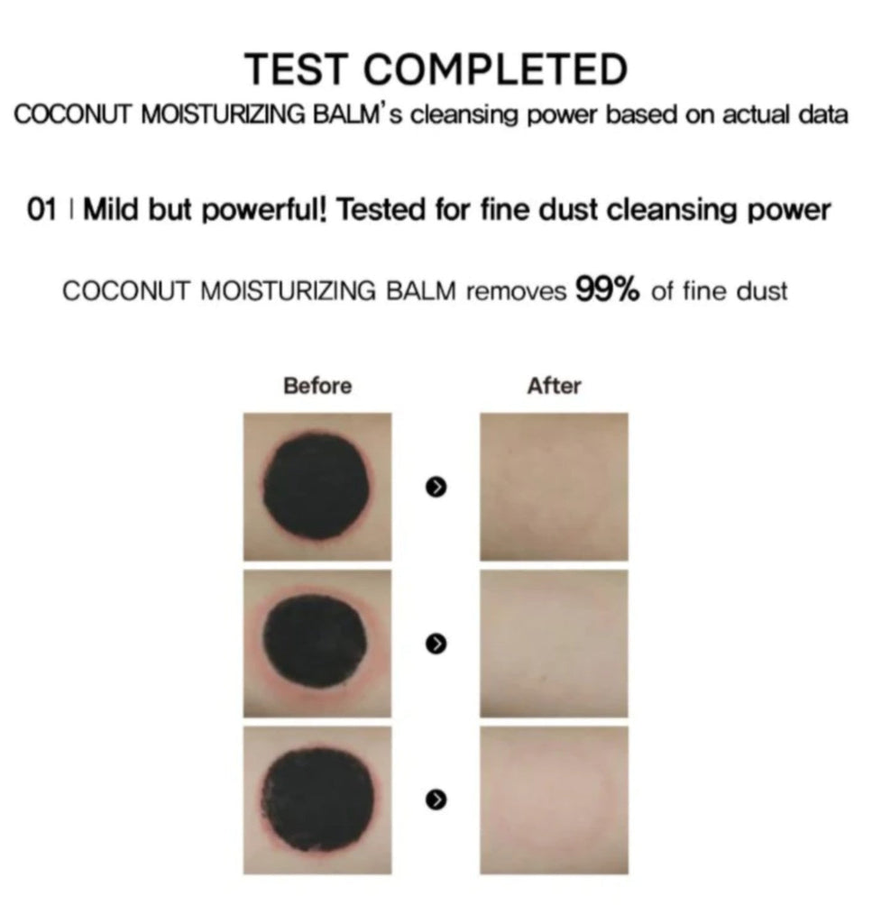Huecalm Moisturizing Cleansing Coconut Balm 3.38oz/100ml - ikatehouse