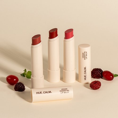 Huecalm Vegan Essential Color Lip Balm 0.14oz/4g - ikatehouse