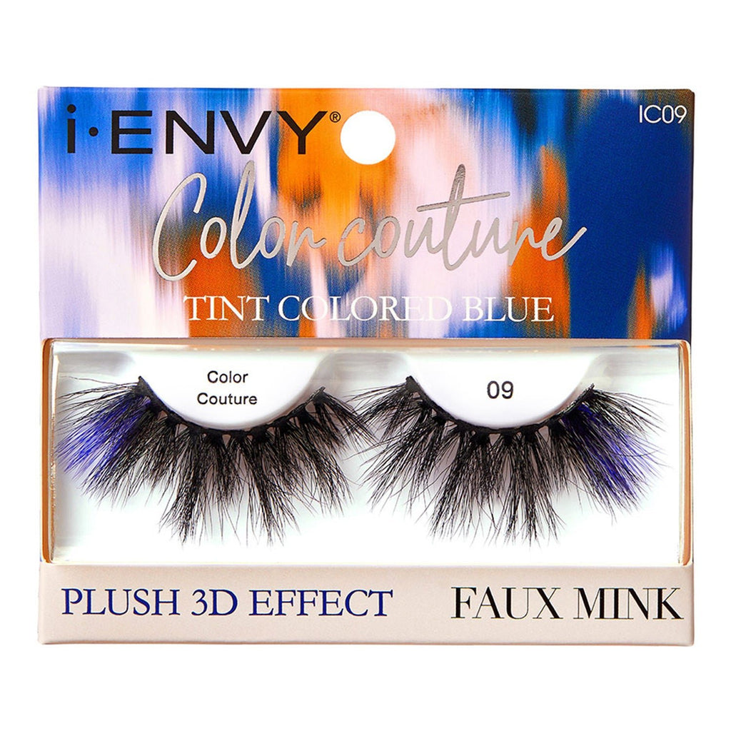 i Envy Color Couture Tint Colored Plush 3D Effect Faux Mink Eyelashes - ikatehouse