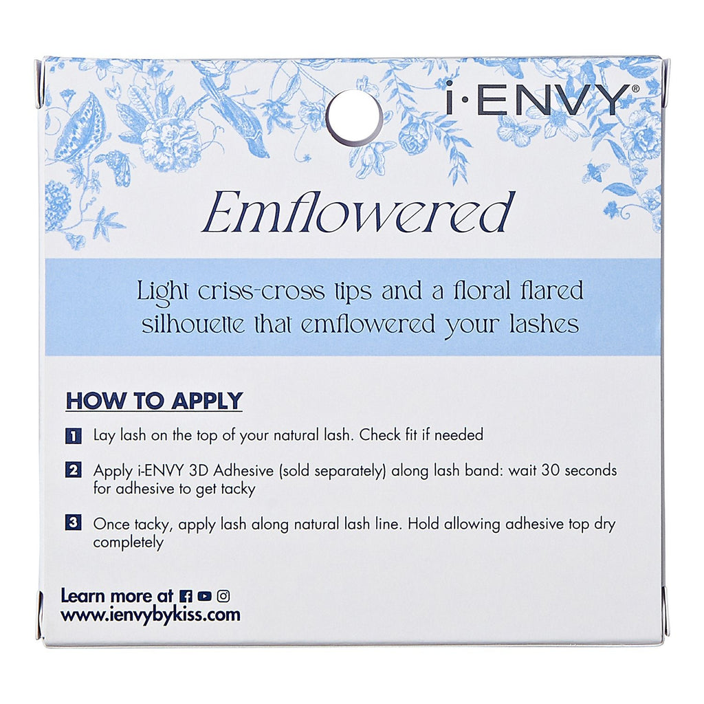 i Envy Emflowered Eyelash - ikatehouse