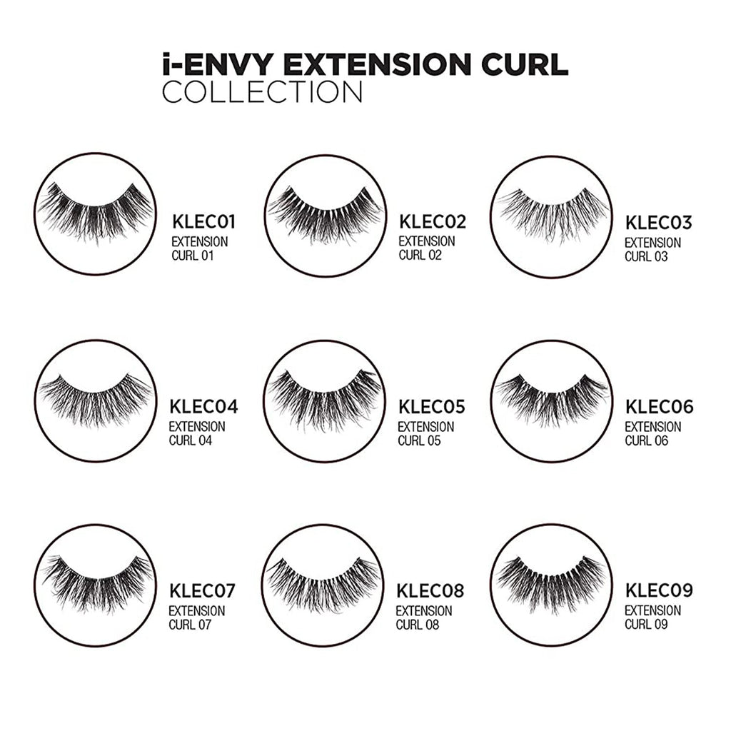 i ENVY Extension Curl Eyelashes - ikatehouse