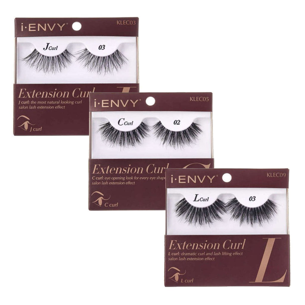 i ENVY Extension Curl Eyelashes - ikatehouse