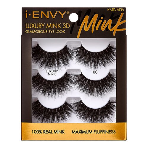 i Envy Luxury Mink 3D Glamorous Eye Look Lashes - ikatehouse