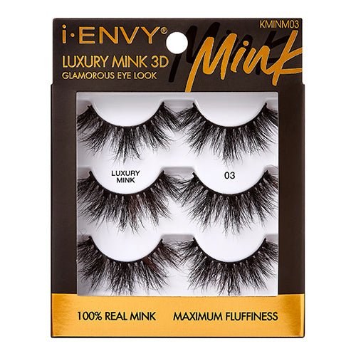 i Envy Luxury Mink 3D Glamorous Eye Look Lashes - ikatehouse