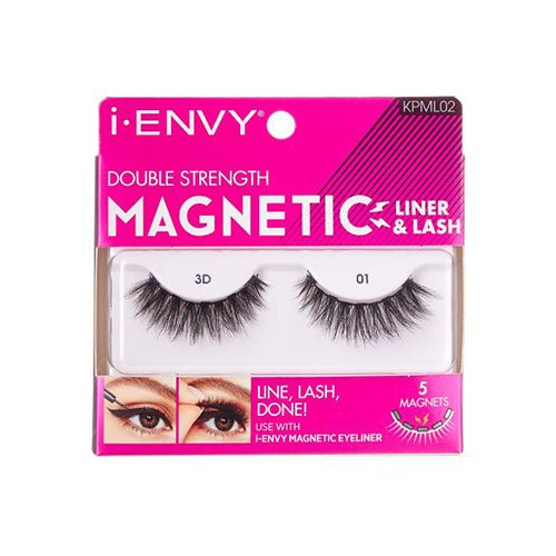 i ENVY Magnetic Eyelash Double Strength 5 Magnets - ikatehouse