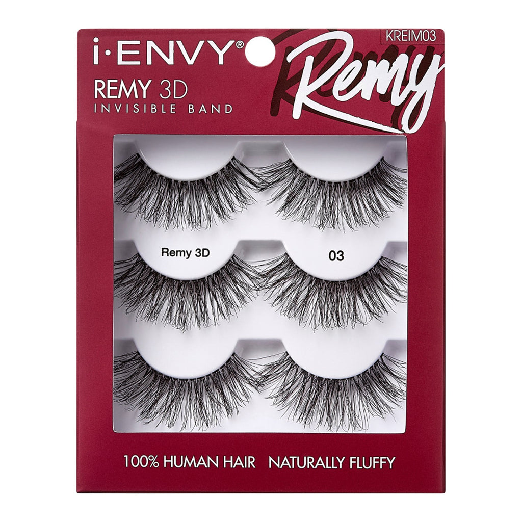 i Envy Remy 3D Invisible Band Lashes - ikatehouse