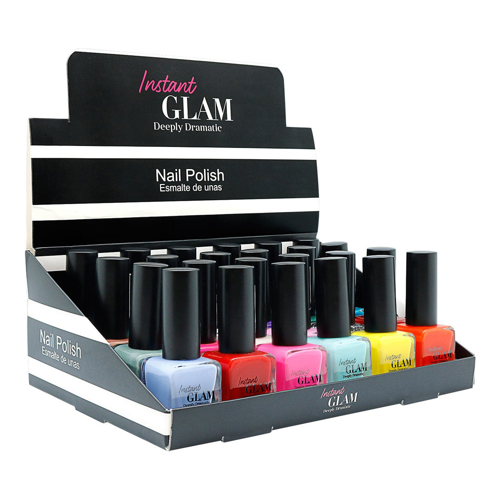 Instant Glam Assorted Nail Polish Display Set A - ikatehouse