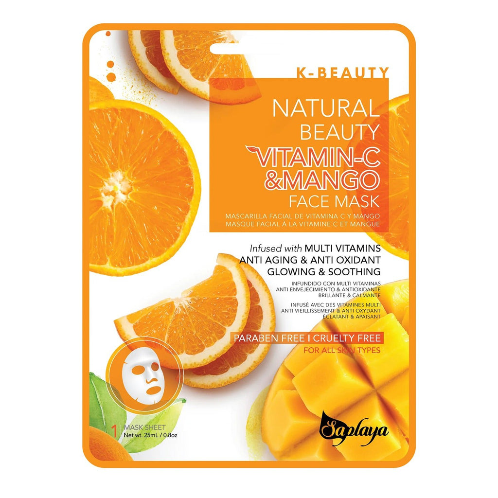 K-Beauty Natural Beauty Face Mask Sheet For All Skin Types - ikatehouse