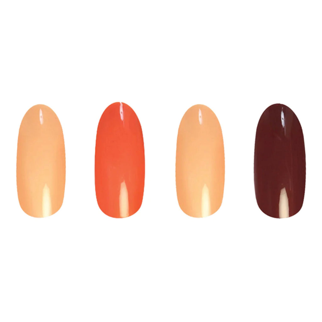 KANA Posh Mellow Undressed High Velocity Design 24 Nails - ikatehouse