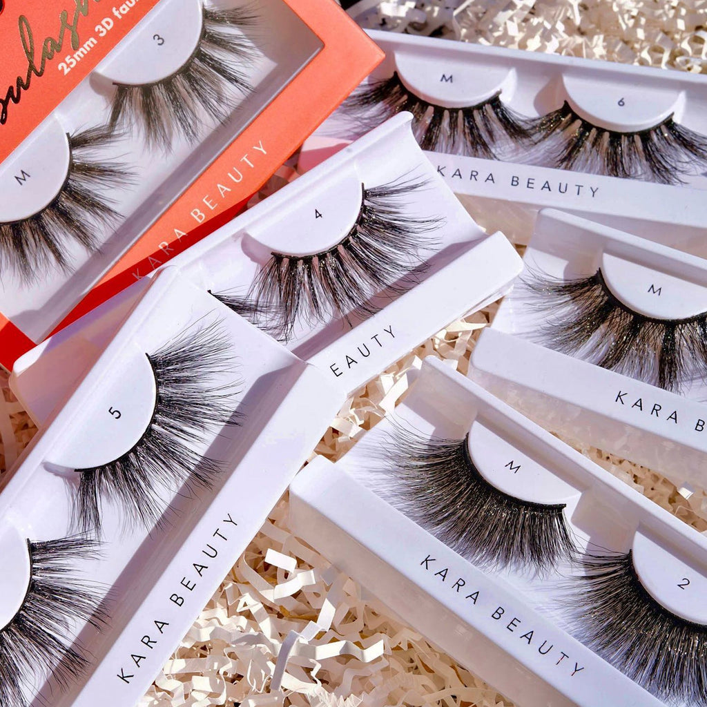 Kara Beauty Fabulashes 25mm 3D Faux Mink Lashes - ikatehouse