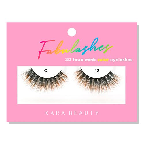 Kara Beauty Fabulashes 3D Faux Mink Color Lashes - ikatehouse