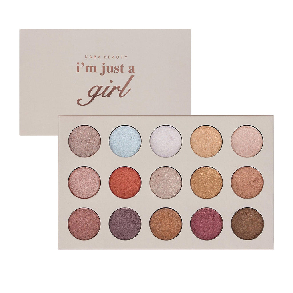 KARA BEAUTY I'm Just A Girl Diamond Glow Eyeshadow Palette ES34 - ikatehouse