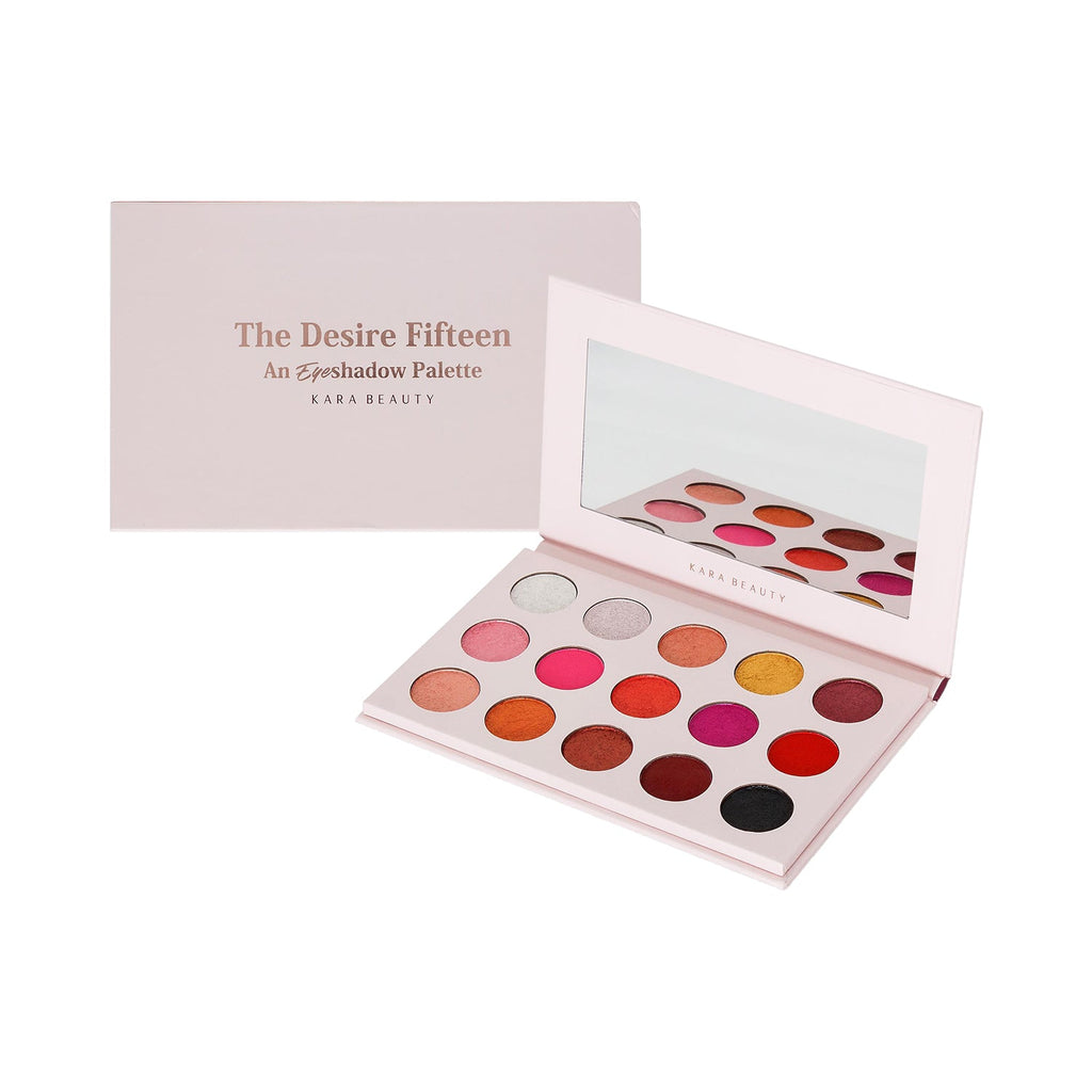 KARA BEAUTY The Desire Fifteen Cream Eyeshadow Palette ES33 - ikatehouse