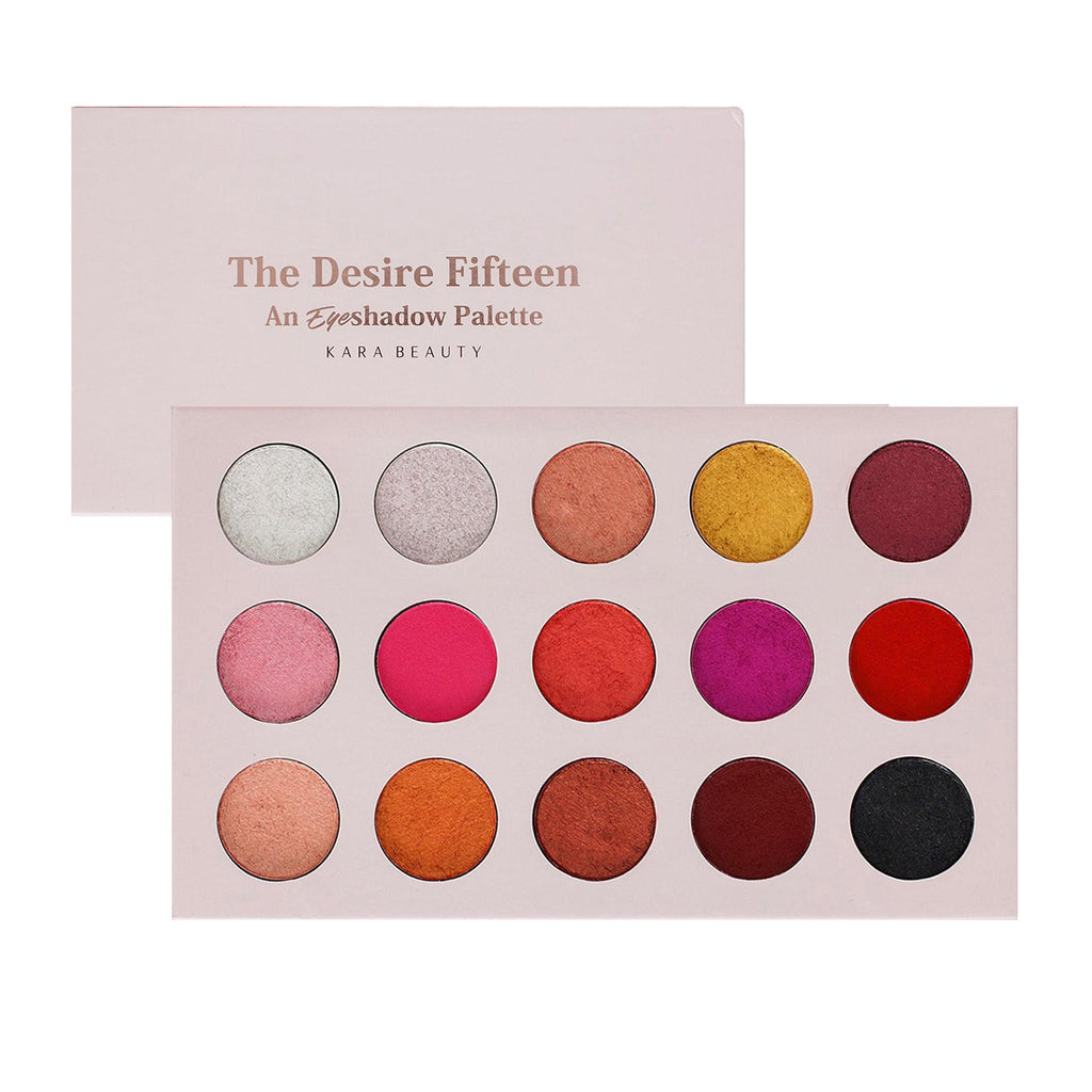 KARA BEAUTY The Desire Fifteen Cream Eyeshadow Palette ES33 - ikatehouse