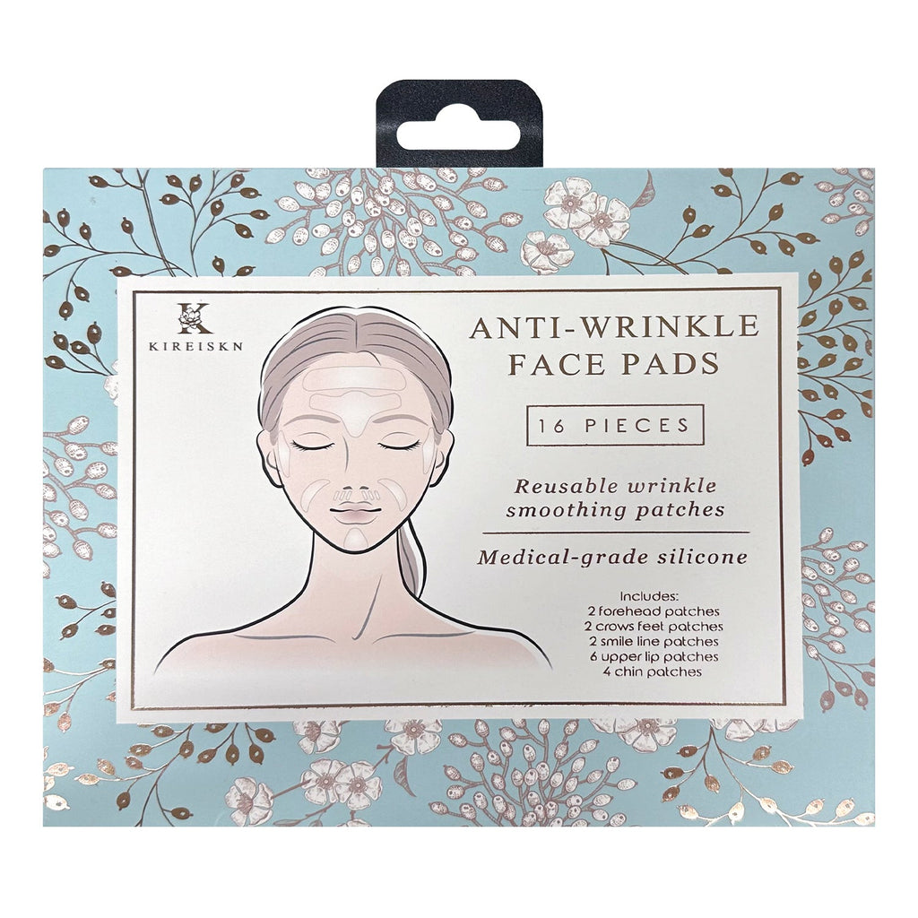 Kireiskn Anti-Wrinkle Face Pads Set 16pcs - ikatehouse