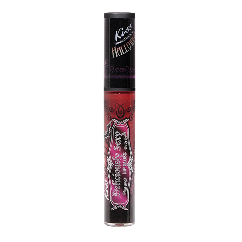 KISS Deliciously Sexy Lip Gloss - Hot Red - ikatehouse