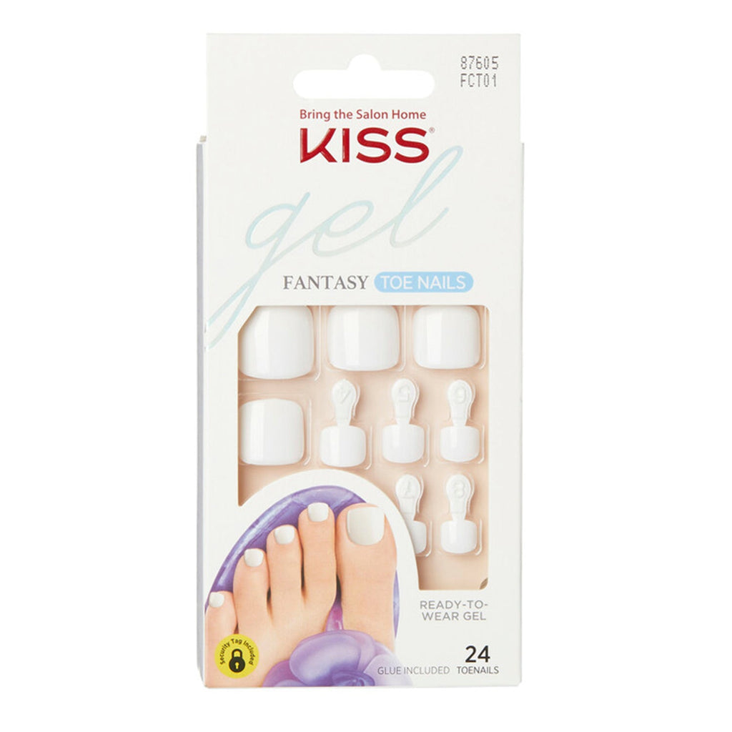 Kiss Gel Fantasy 24 Toenails - ikatehouse