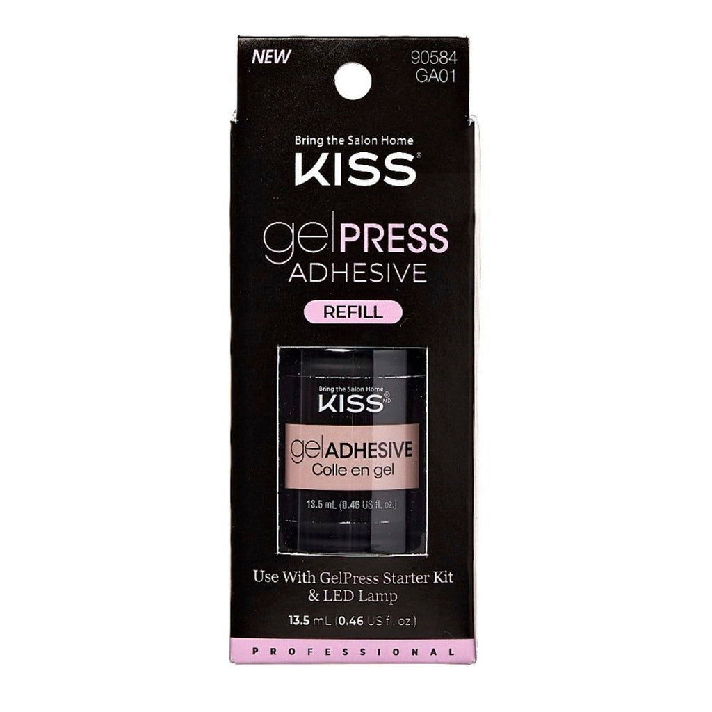 Kiss GelPress Gel Adhesive Refill 0.46oz/ 13.5ml - ikatehouse