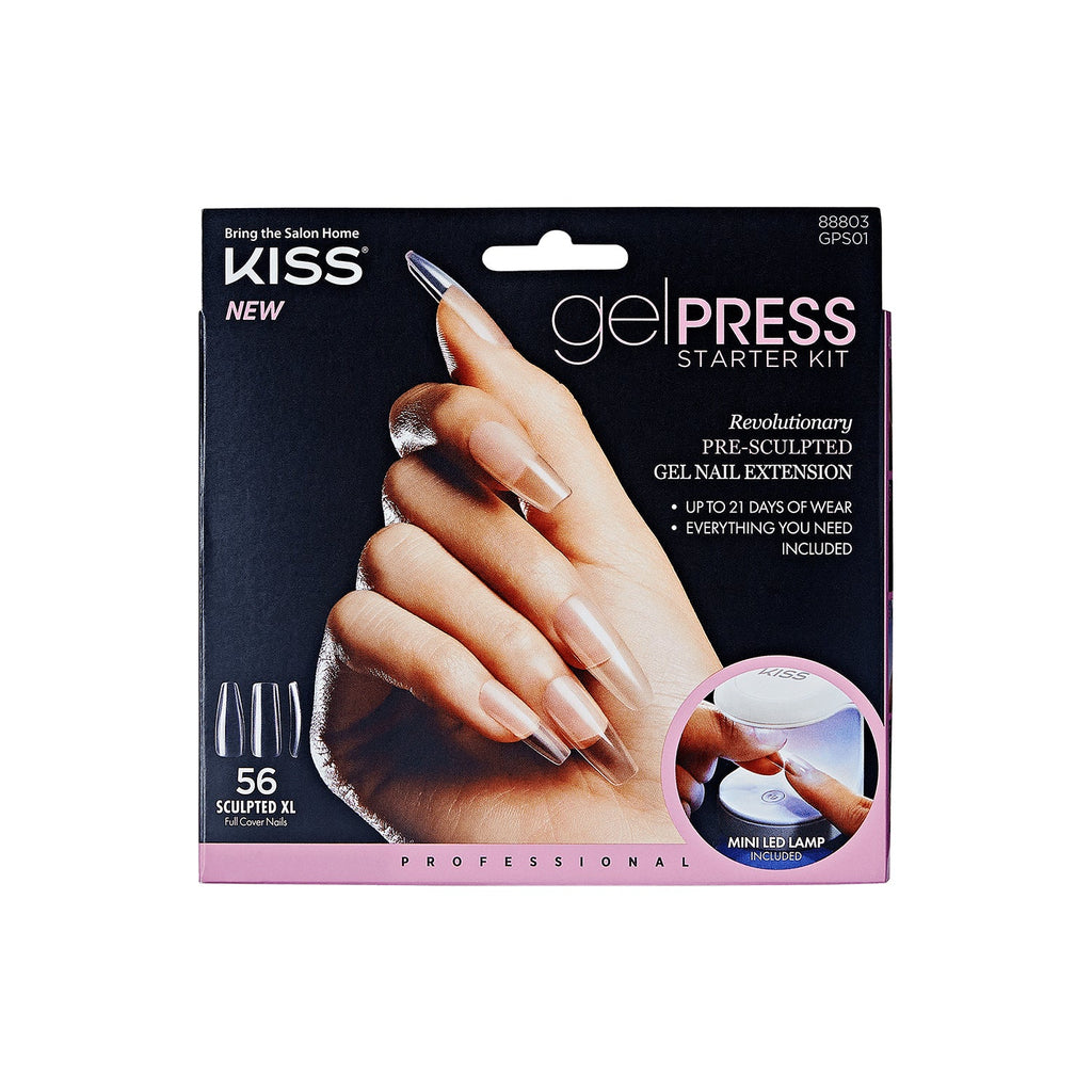 Kiss GelPress Sculpted UV Starter Kit - ikatehouse