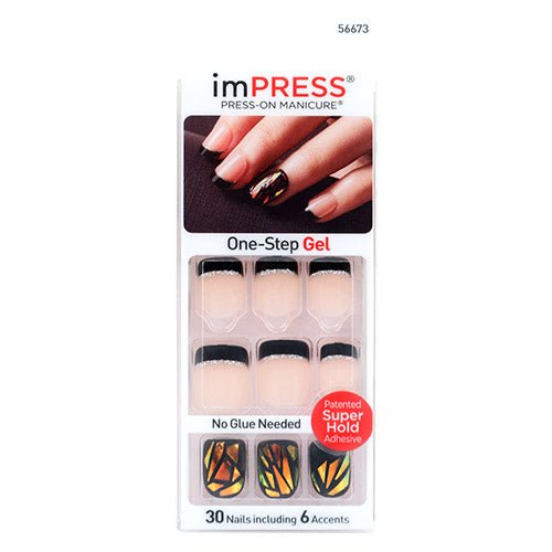 Kiss imPRESS Press-On One-Step Gel Manicure - ikatehouse