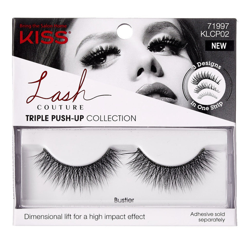 Kiss Lash Couture Triple Push-up Collection Eyelashes Bustier - ikatehouse